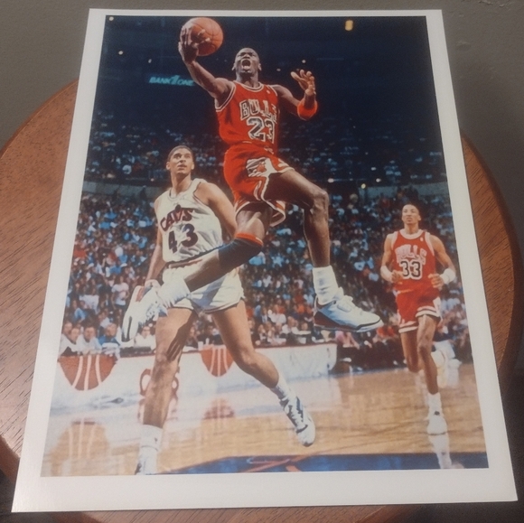 MICHAEL JORDAN & KOBE BRYANT 16 POSTER ULTRA GLOSSY REPRINT 8.5x11 BUNDLE SET!🤩 - Picture 14 of 16